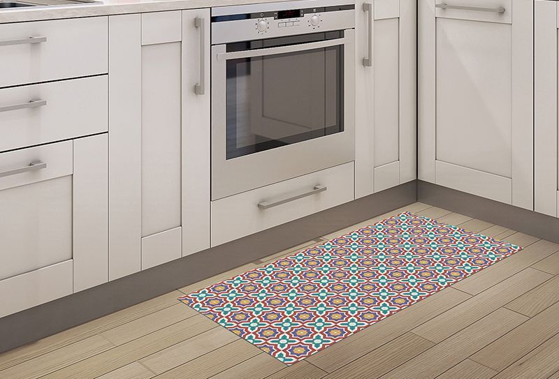 Alfombra Vinilo Cocina - Hidráulico Oporto 97x48cm Alfombra Vinilo Cocina - Hidráulico Oporto 97x48cm