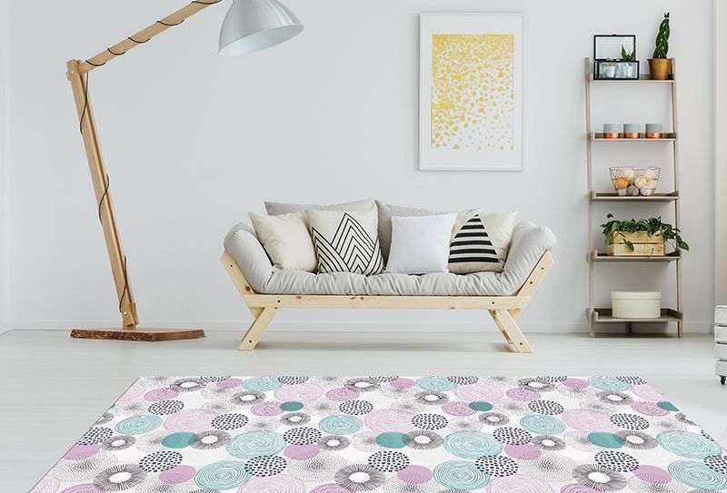 Alfombras Salon - Geométrico Círculos 295x195cm