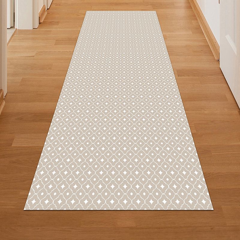 Alfombra Vinílica - Geométrico Beige - Pasillo