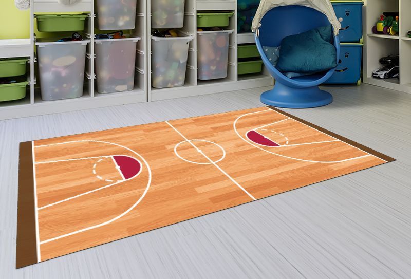 Alfombras Habitacion Niño - Baloncesto 143x97