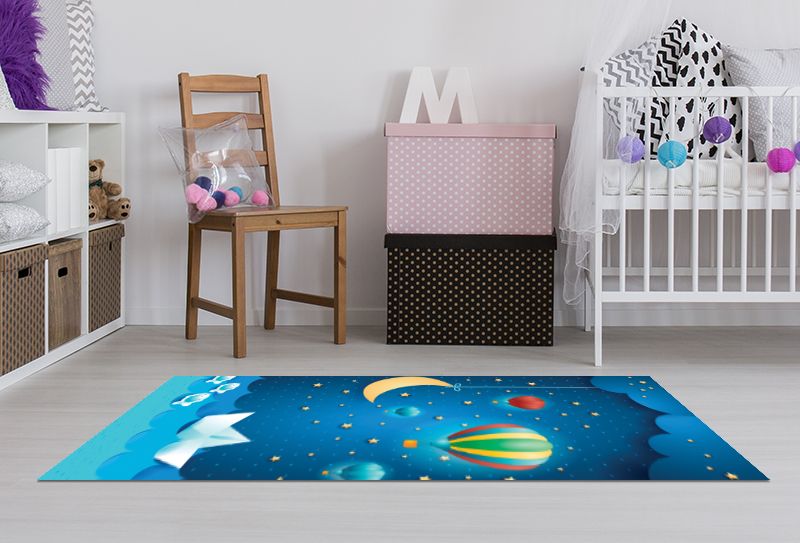 Alfombra Juegos Bebe - Goodnight 150x65