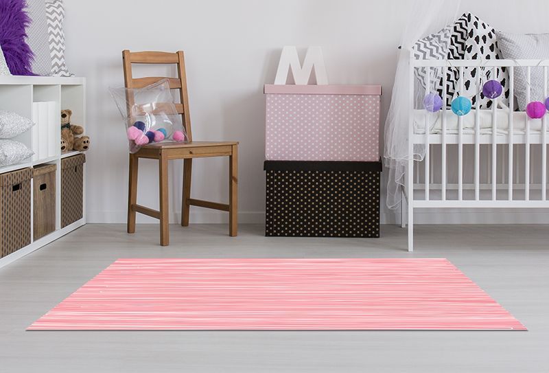 Alfombras para Bebes - Rosa 150x65