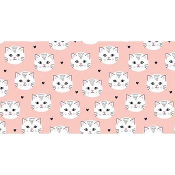 Alfombra Vinílica Infantil 97x48 - Gatitos