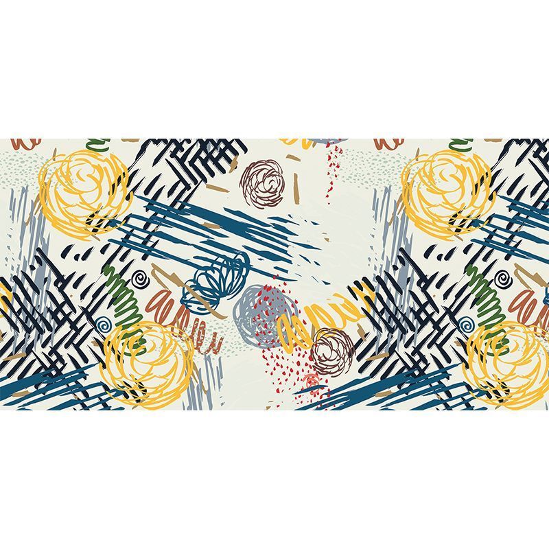 Alfombra Vinílica Infantil - Scribble - 97x48 Alfombra Vinílica Infantil - Scribble - 97x48