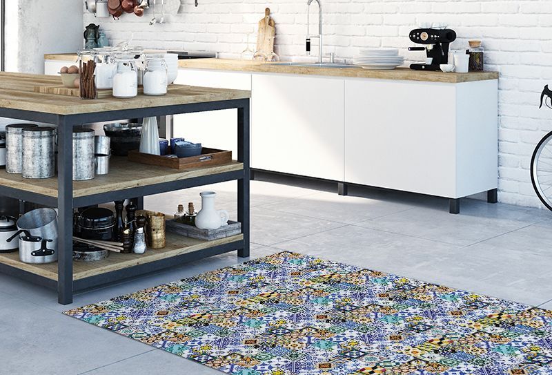 Alfombra pvc cocina - Hidráulico Coimbra 196x122cm