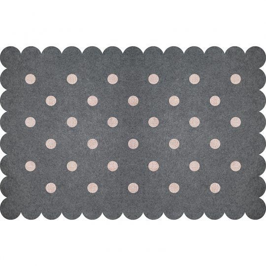 Alfombra Vinílica Puntos - 95x62 cm