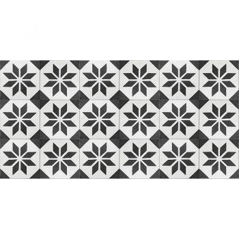 Alfombra Vinílica - Videl Negro - 97x48 cm