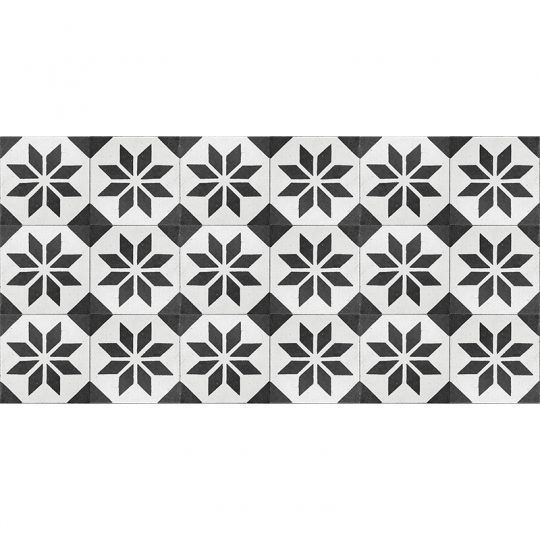Alfombra Vinílica - Videl Negro - 97x48 cm