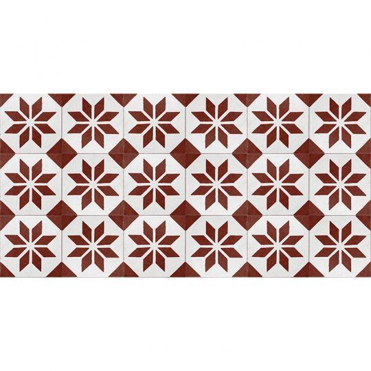 Alfombra Vinílica - Videl Rojo - 97x48 cm