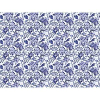 Azulejos Adhesivos Blue Flowers