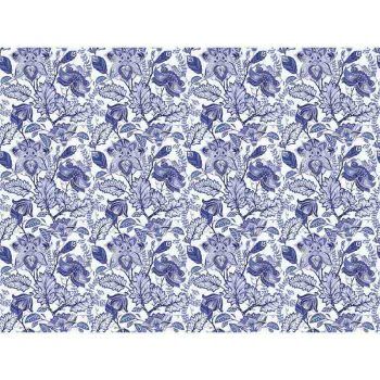 Azulejos Adhesivos Blue Flowers