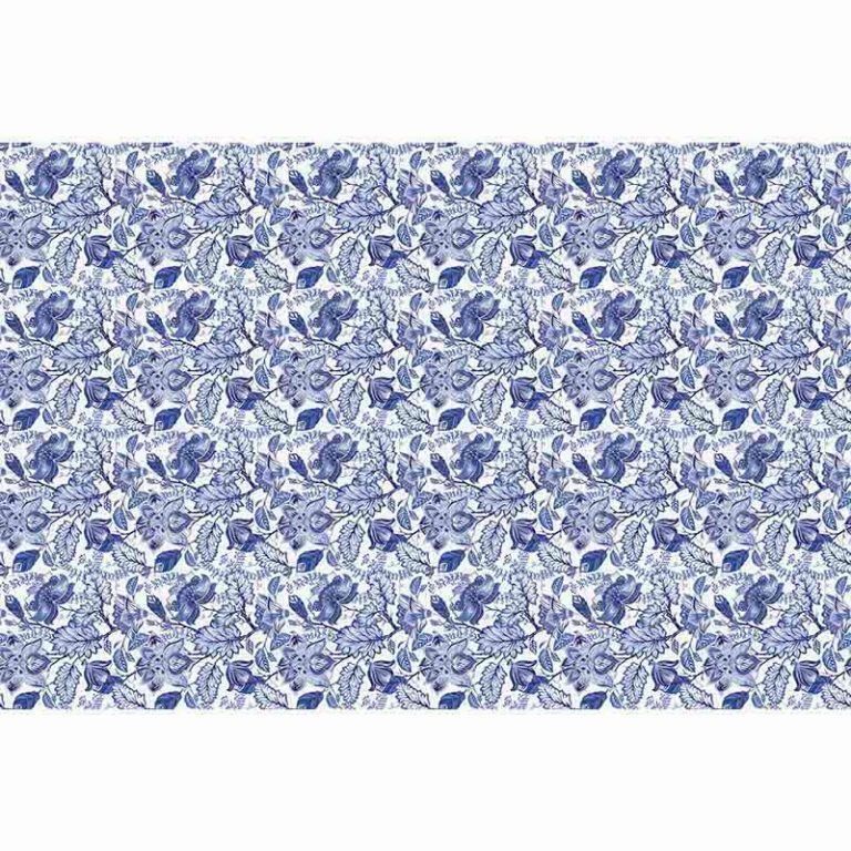 Azulejos Adhesivos Blue Flowers