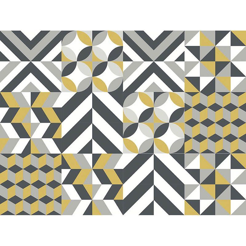 Azulejos Adhesivos Alice Amarillo Azulejos Adhesivos Alice Amarillo