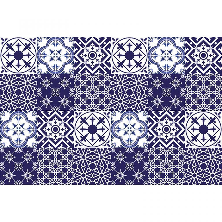 vinilos adhesivos Azul y Blanco