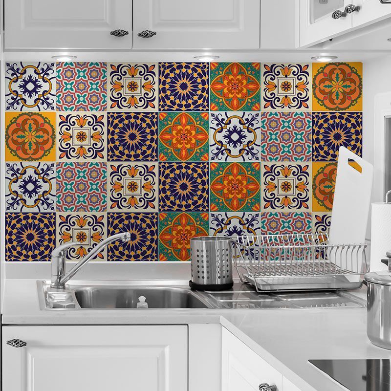 Vinilos adhesivos naranja y verde Vinilos adhesivos naranja y verde