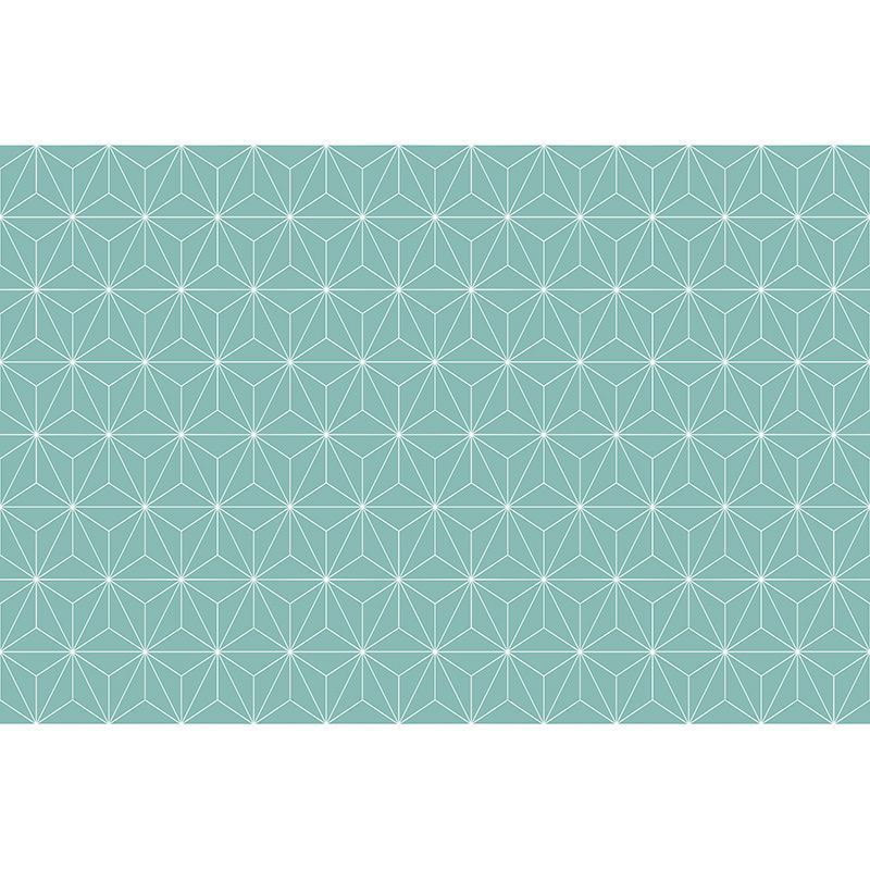 Vinilos adhesivos geométrico turquesa