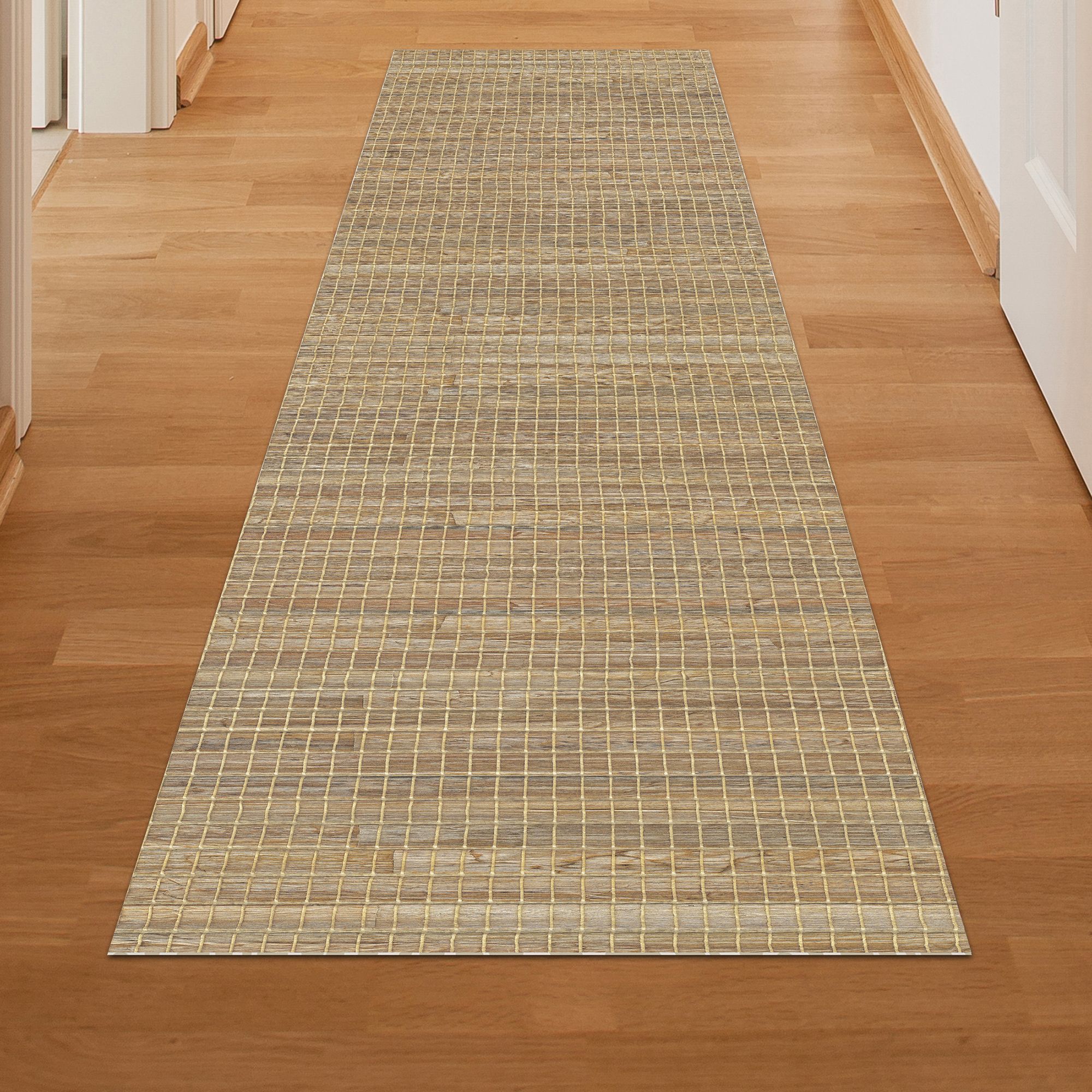 Alfombra Vinílica Bambu Cuadrado - pasillo Alfombra Vinílica Bambu Cuadrado - pasillo
