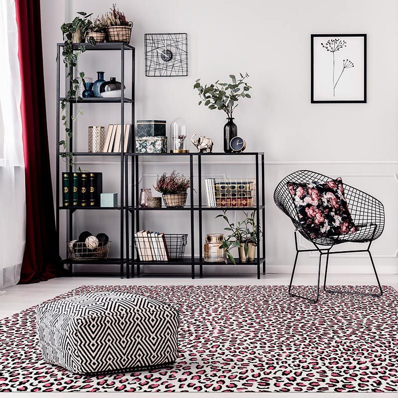 ALfombra Vinílica Pink Leopard 295x195 ALfombra Vinílica Pink Leopard 295x195