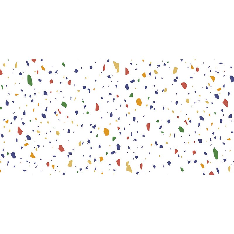 Alfombra Vinílica Mosaic White 97x48