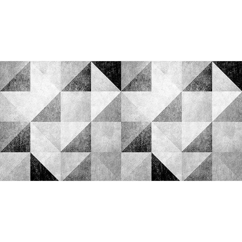 ALfombra Vinílica Grey Triangles 97x48
