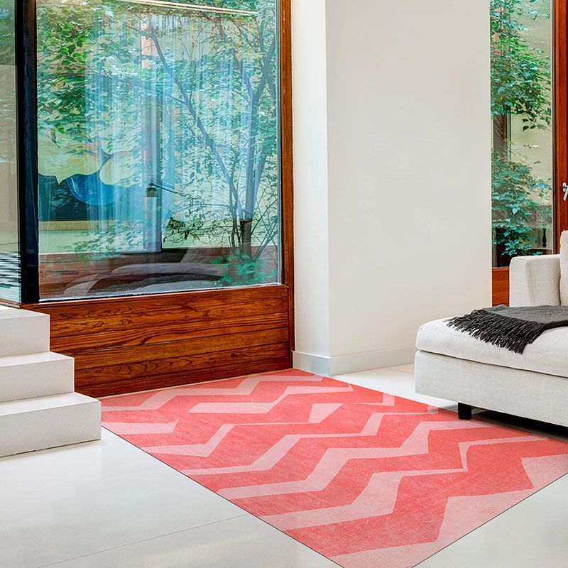 ALfombra Vinílica Zig Zag recibidor