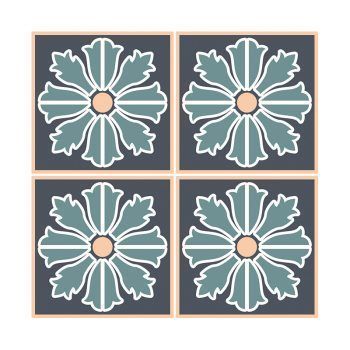 Set de 4 posavasos Almir