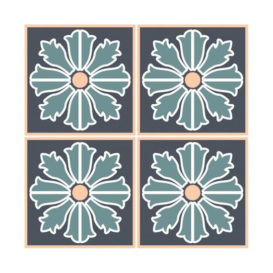 Set de 4 posavasos Almir