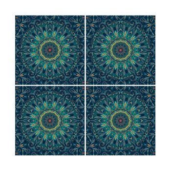 Set de 4 posavasos Firuzeh