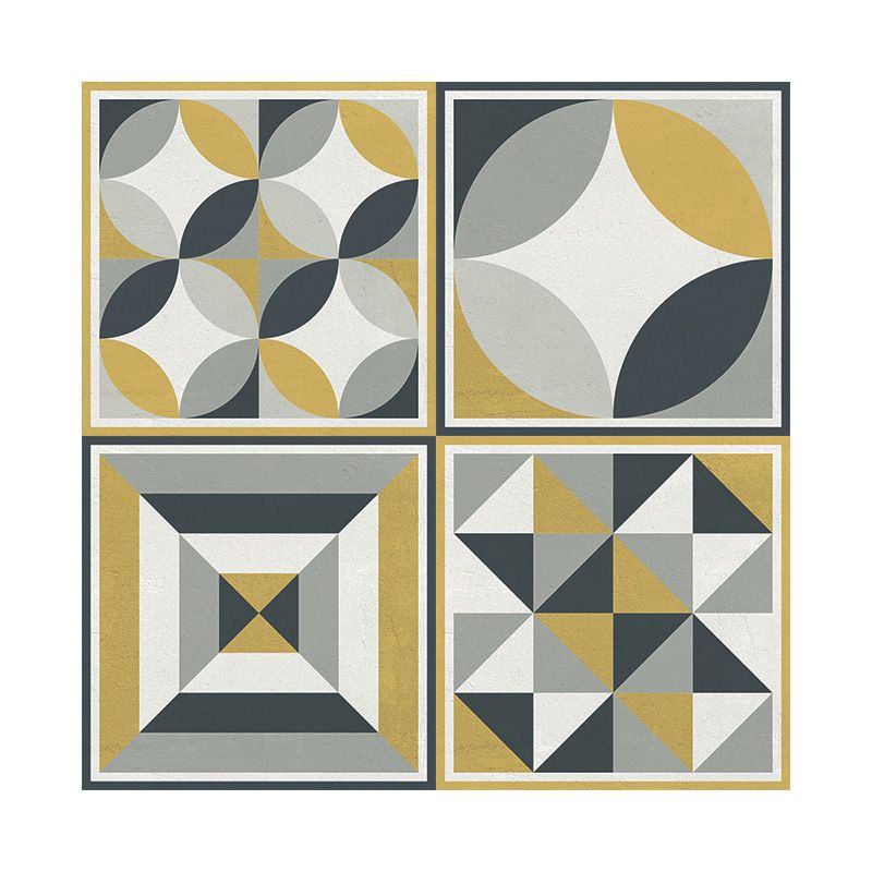 Set de 4 posavasos Alice Amarillo Set de 4 posavasos Alice Amarillo