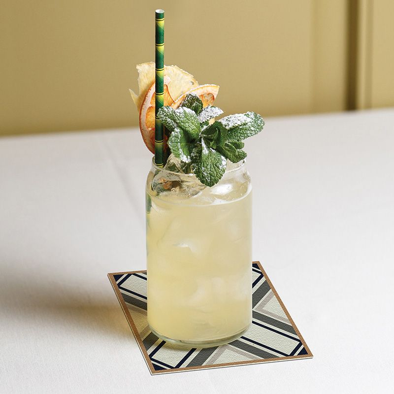 Set de 4 posavasos Mateus ambientación