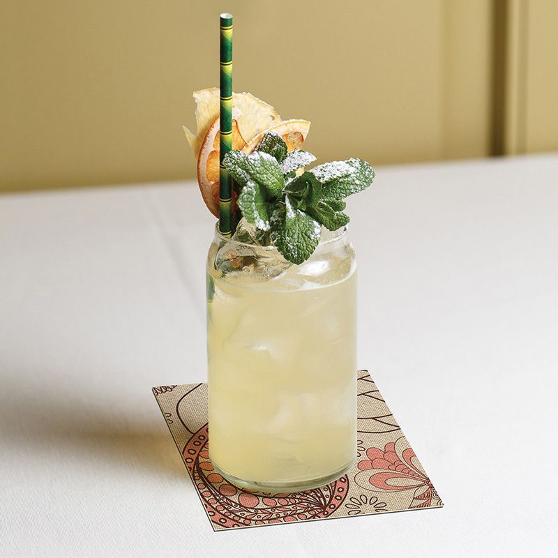 Set de 4 posavasos Bohemian ambientación