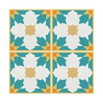 Set de 4 posavasos Estela