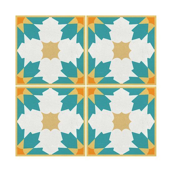 Set de 4 posavasos Estela
