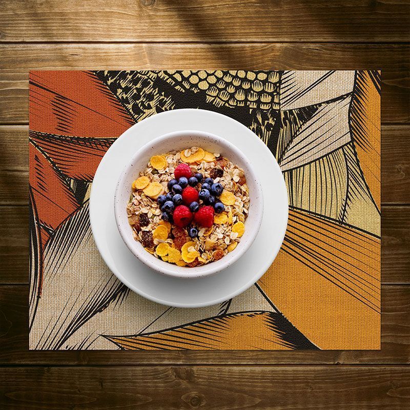 Set de 4 Individuales Roux ambientación Set de 4 Individuales Roux ambientación