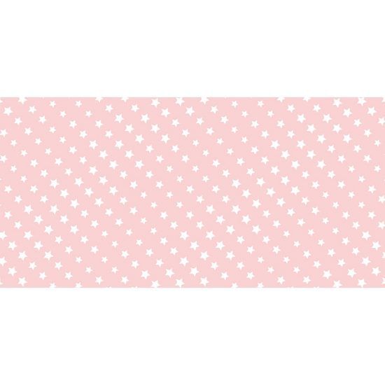 Alfombra Vinílica Infantil Pink Stars 97x48