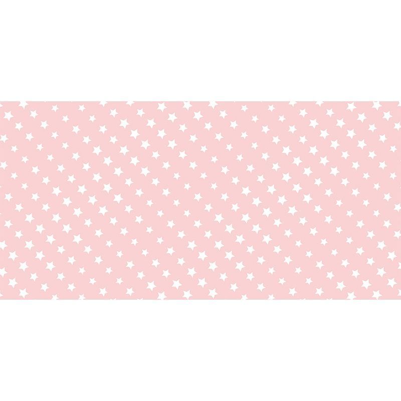 Alfombra Vinílica Infantil Pink Stars 97x48