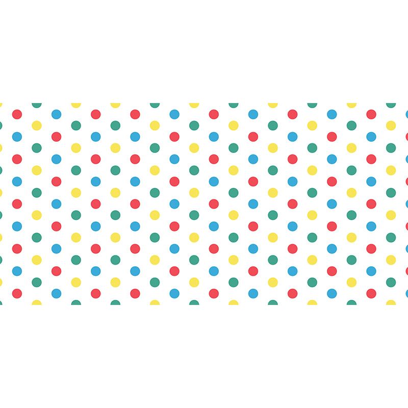 Alfombra Vinílica Infantil Polka Dots 97x48