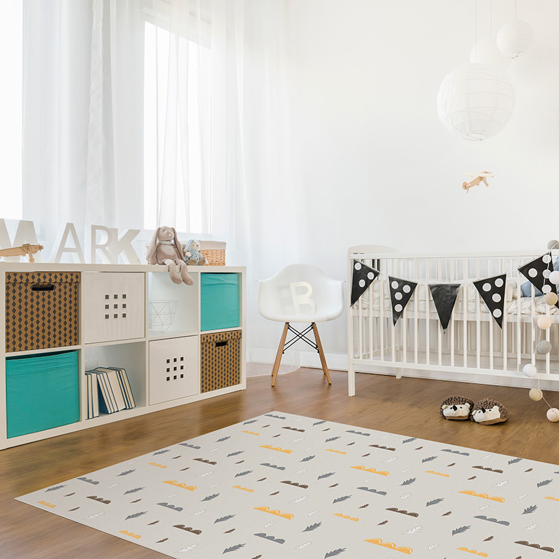 Tapis Vinyle Enfants Clouds chambre