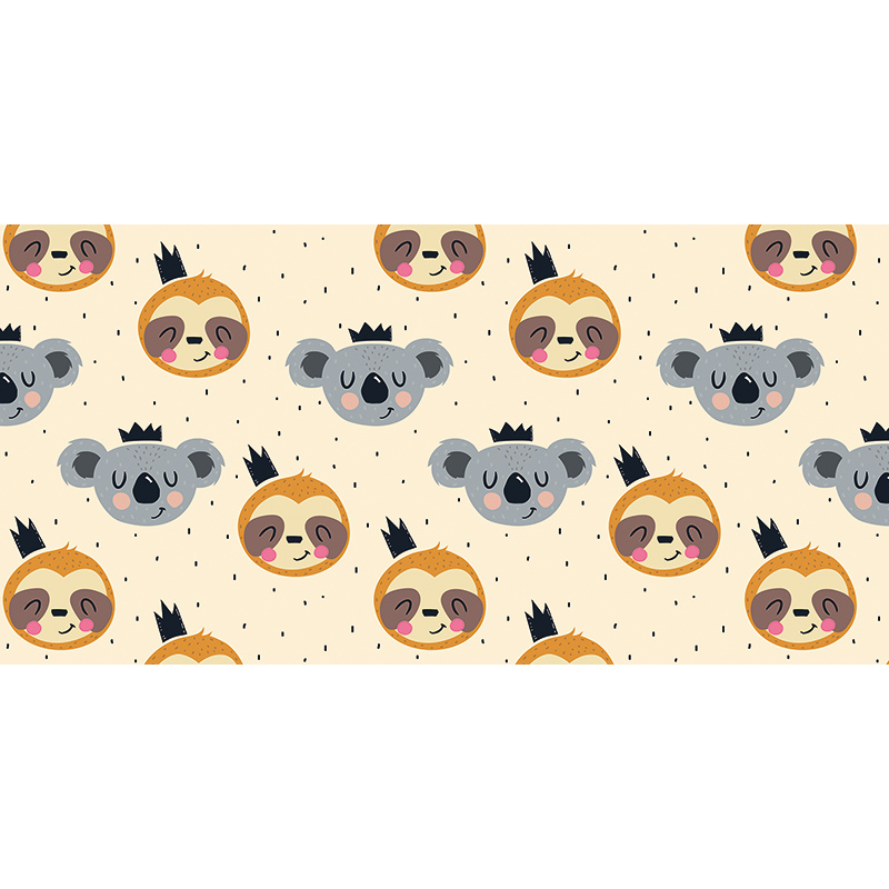 Tapis Vinyle Enfants Happy Koala 97 x 48 cm Tapis Vinyle Enfants Happy Koala 97 x 48 cm
