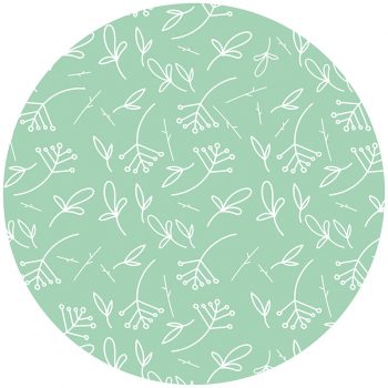 Tapis Vinyle Enfants rond 60 x 60 cm