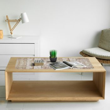 Tapis de bureau Bois usé table