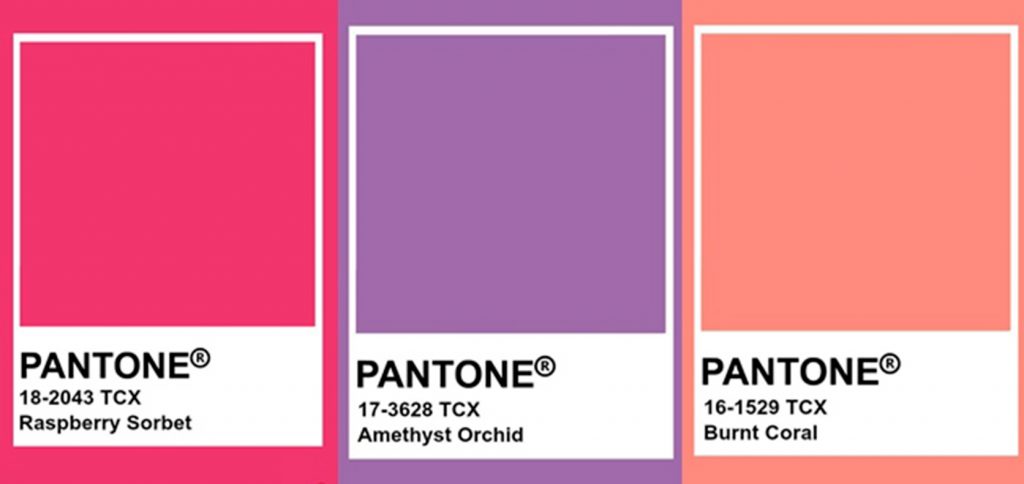 Tendances en couleur Pantone rose