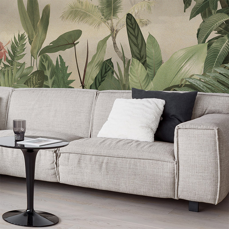 Designed,Living,Room,Interior,In,Black,And,White,With,Modern