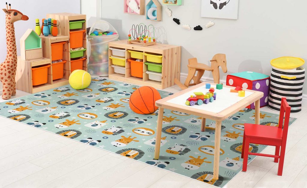 Tapis vinyle enfant