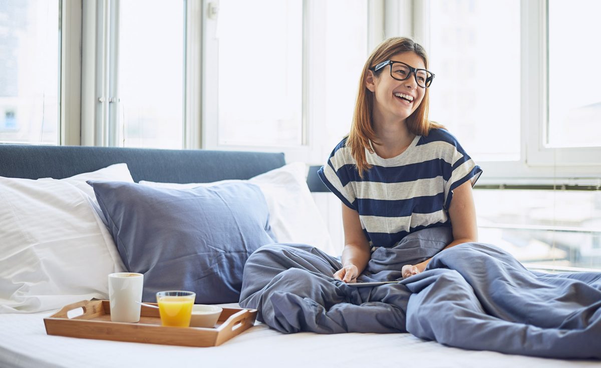 être heureux à la maison