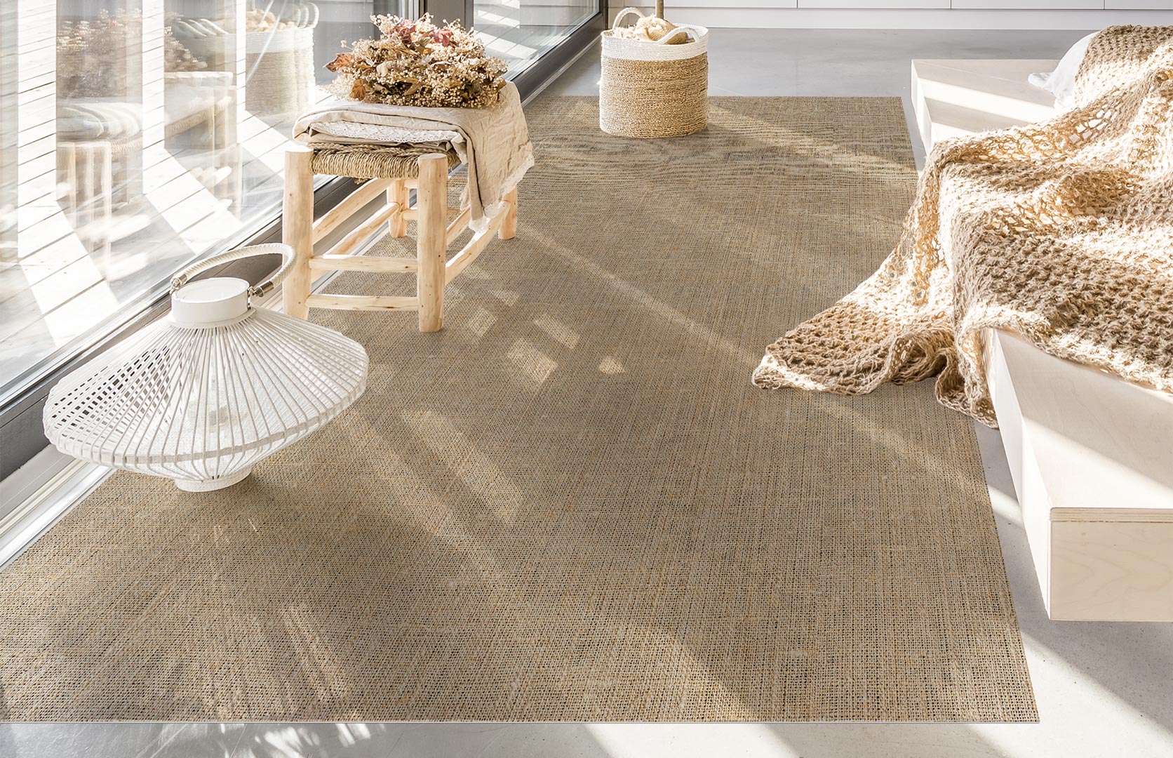 tapis vinyle naturel