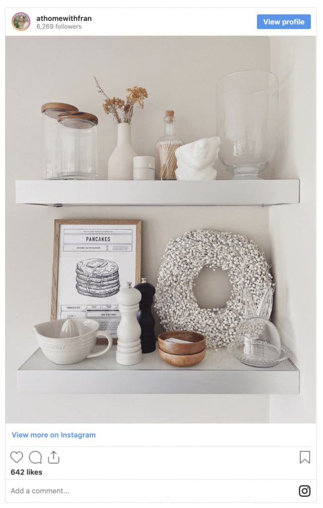 etagere shelfie