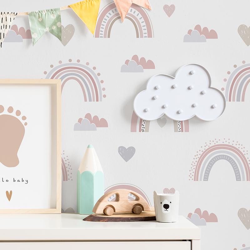 Stylish,And,Modern,Scandinavian,Newborn,Baby,Interior,With,Mock,Up
