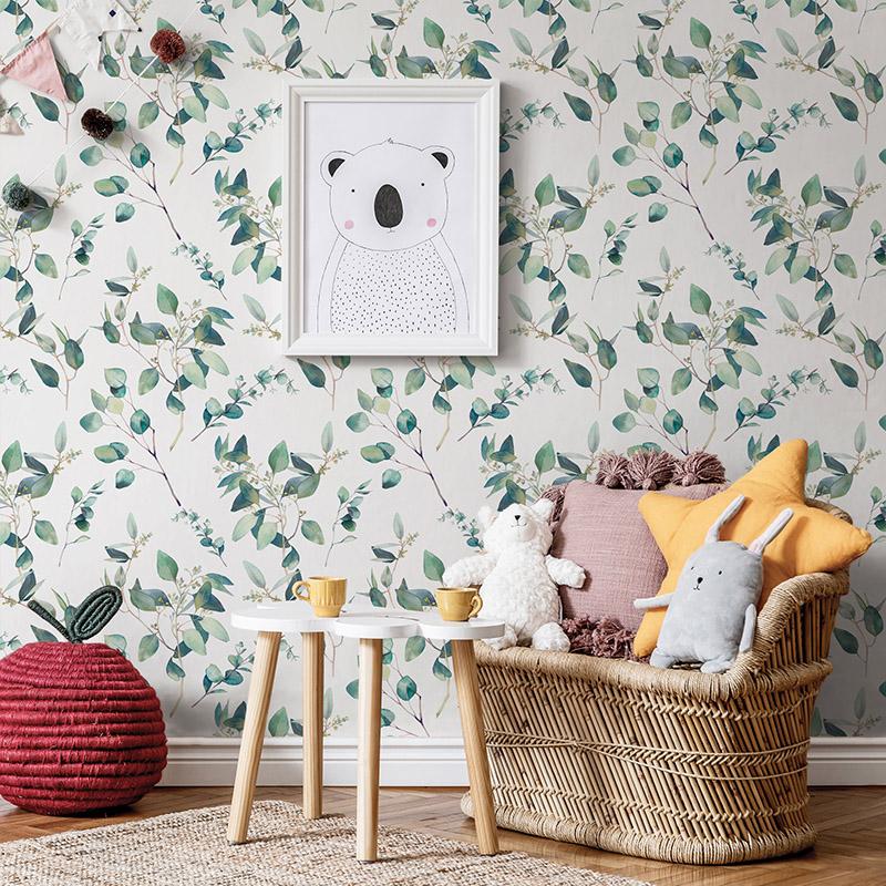 Stylish,Scandinavian,Interior,Of,Kid,Room,With,Mock,Up,Poster