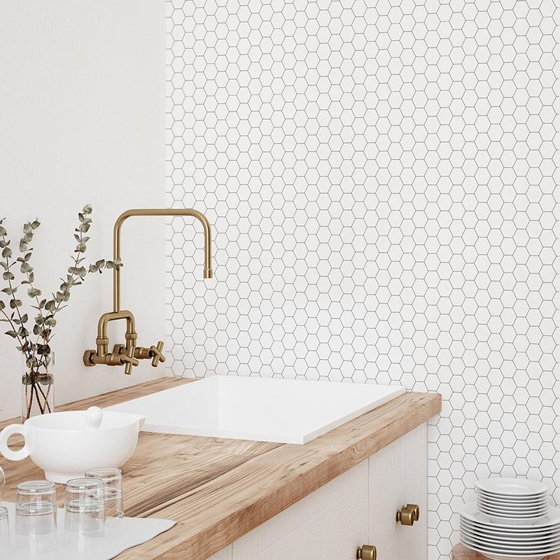 Mock,Up,Poster,Frame,In,Kitchen,Interior,,Farmhouse,Style,,3d